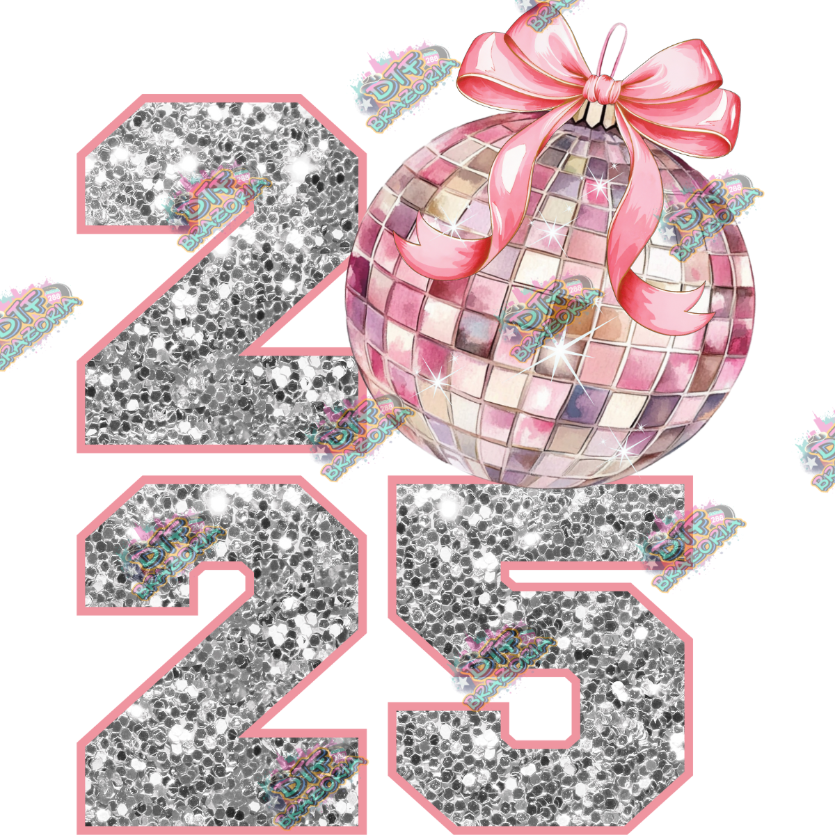 Pink Coquette New Year 25 Transfer