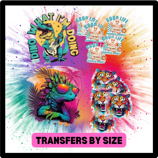 DTF Transfer By Size