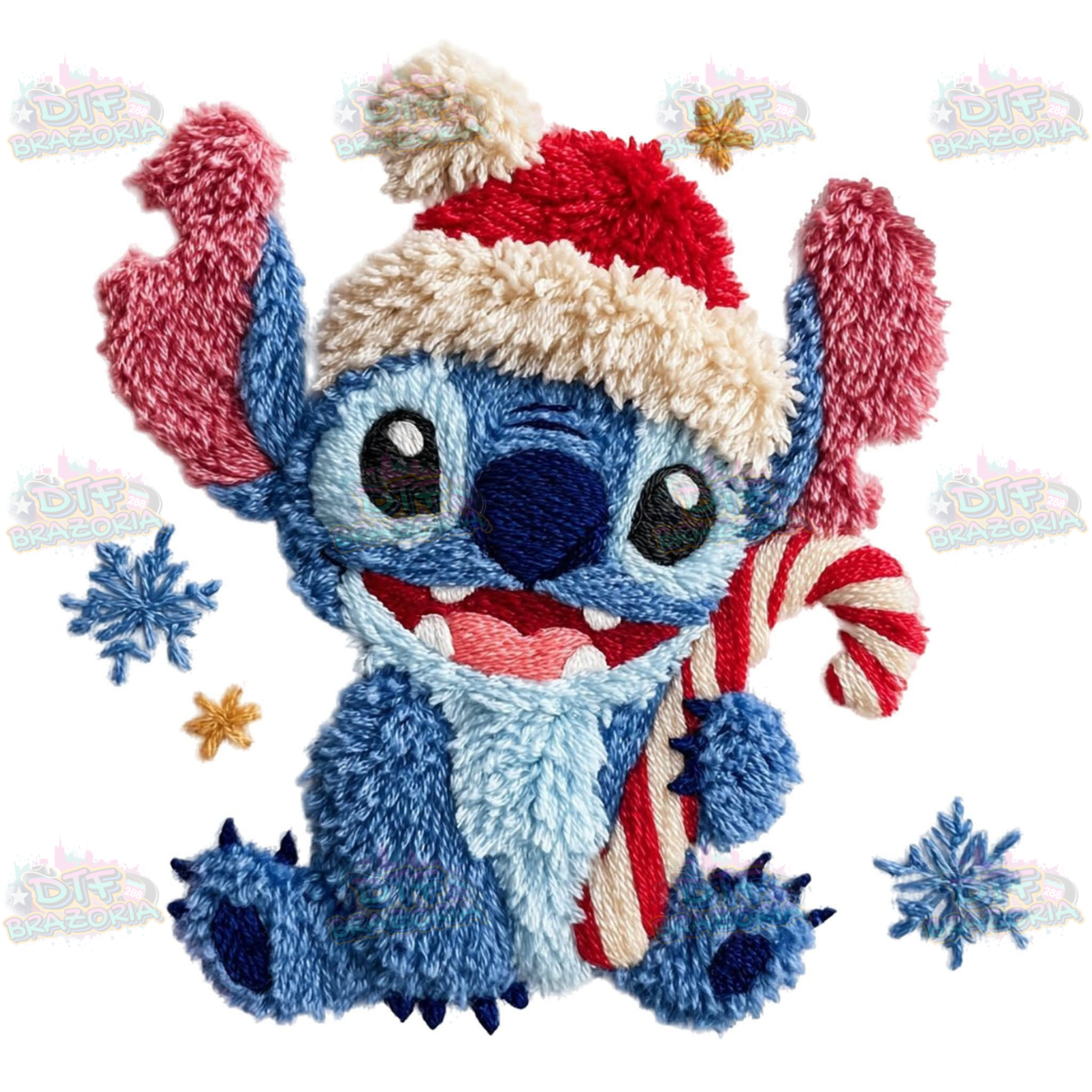 Yarn Christmas St Transfer