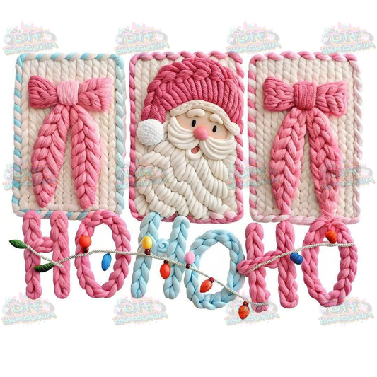 Crochet Santa Transfer