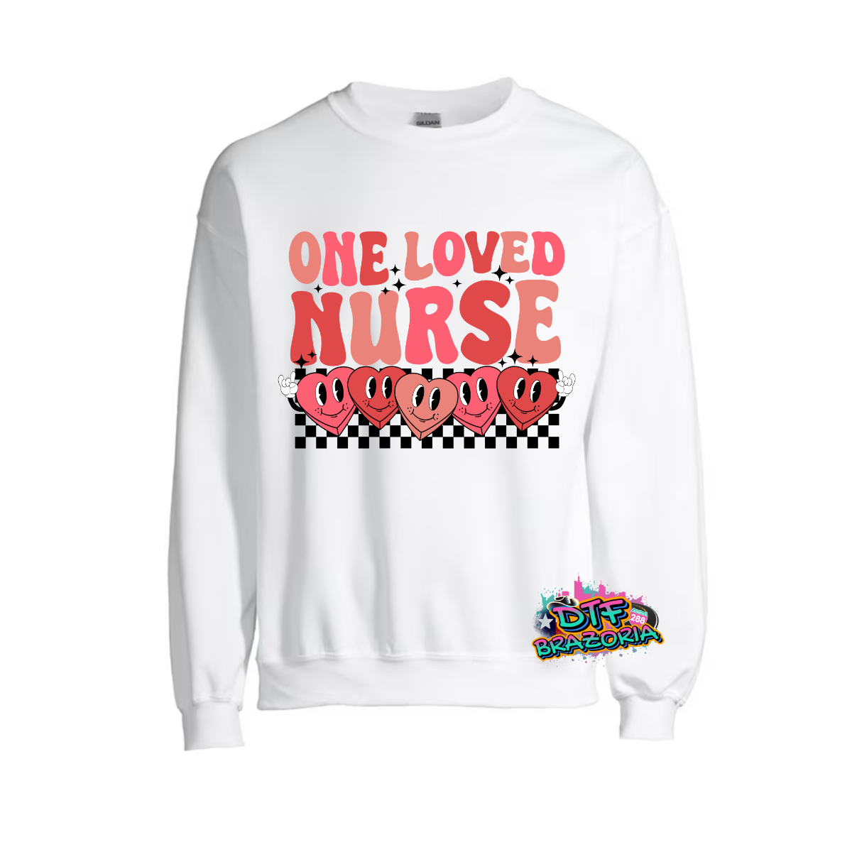 Loved Nurse Crewneck