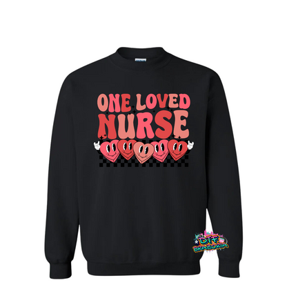 Loved Nurse Crewneck
